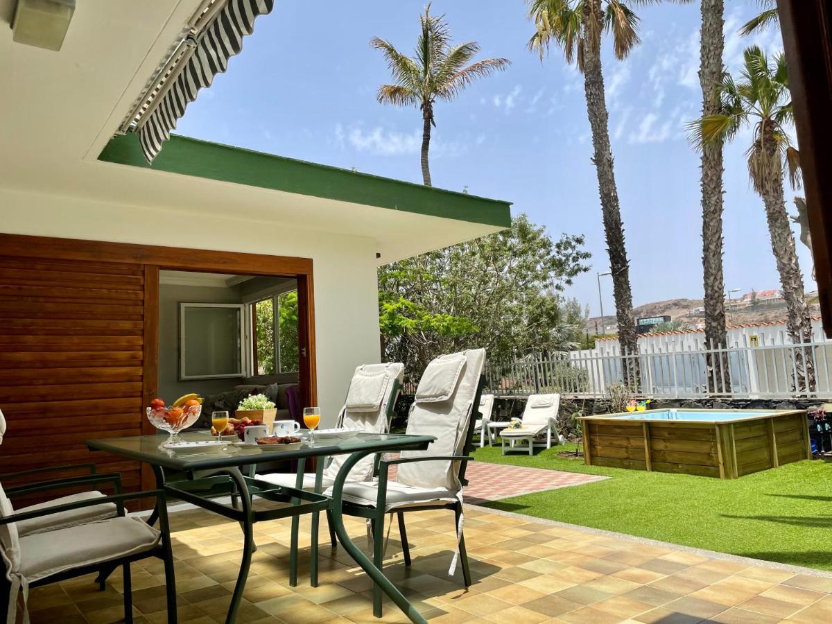 Confortable Independent Villa San Agustin  Bagian luar foto