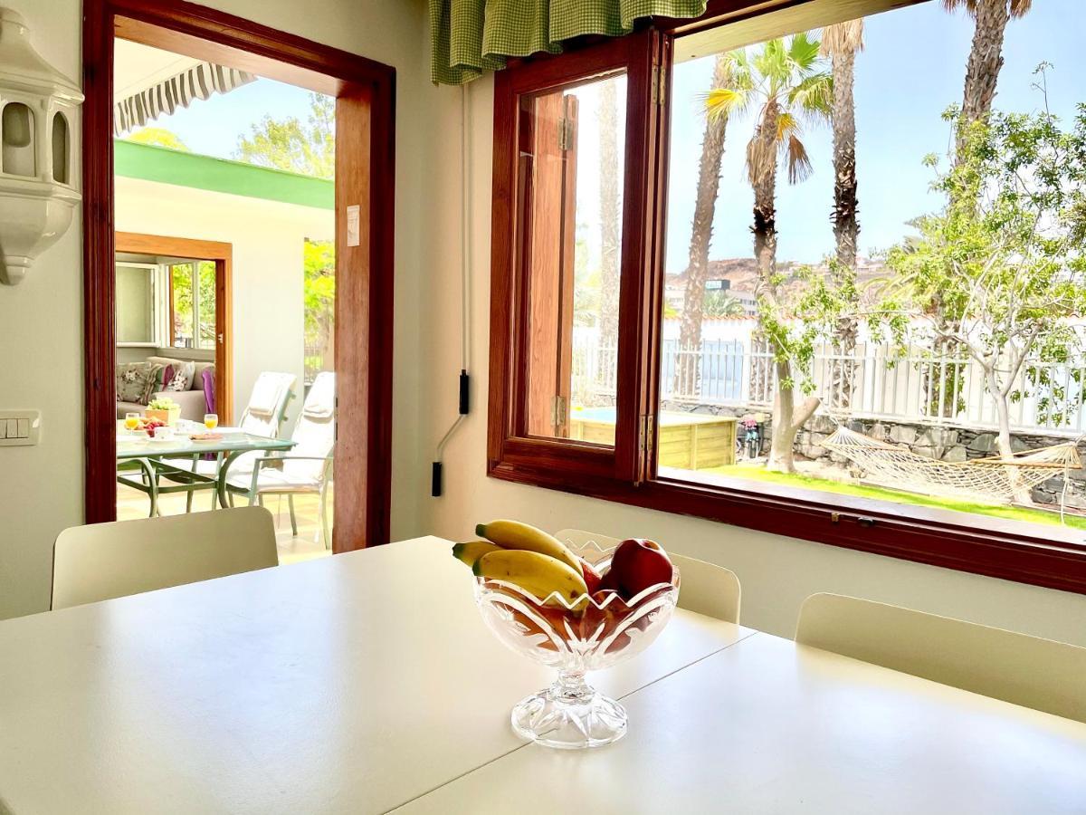 Confortable Independent Villa San Agustin  Bagian luar foto